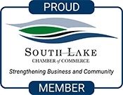 Proud member of the South Lake Chamber of Commerce, Strengthening Business and Community